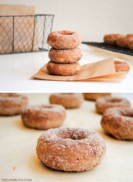 Baked Apple Donut Recipe | TheCakeBlog.com