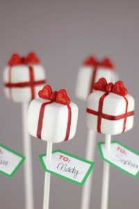 Pretty Present Cake Pop DIY | by Bakerella on TheCakeBlog.com
