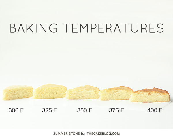 Baking Temperature Comparison | Why an accurate oven temp actually matters | by Summer Stone for TheCakeBlog.com