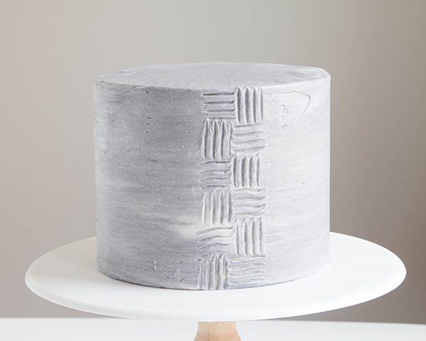 Buttercream Palette Knife Painted Cake - how to paint a cake using buttercream frosting, a spatula and an oil painting technique | by Erin Gardner for TheCakeBlog.com