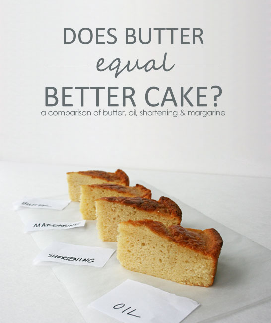Which fat makes the best cake? | Baking Science with Summer Stone for TheCakeBlog.com