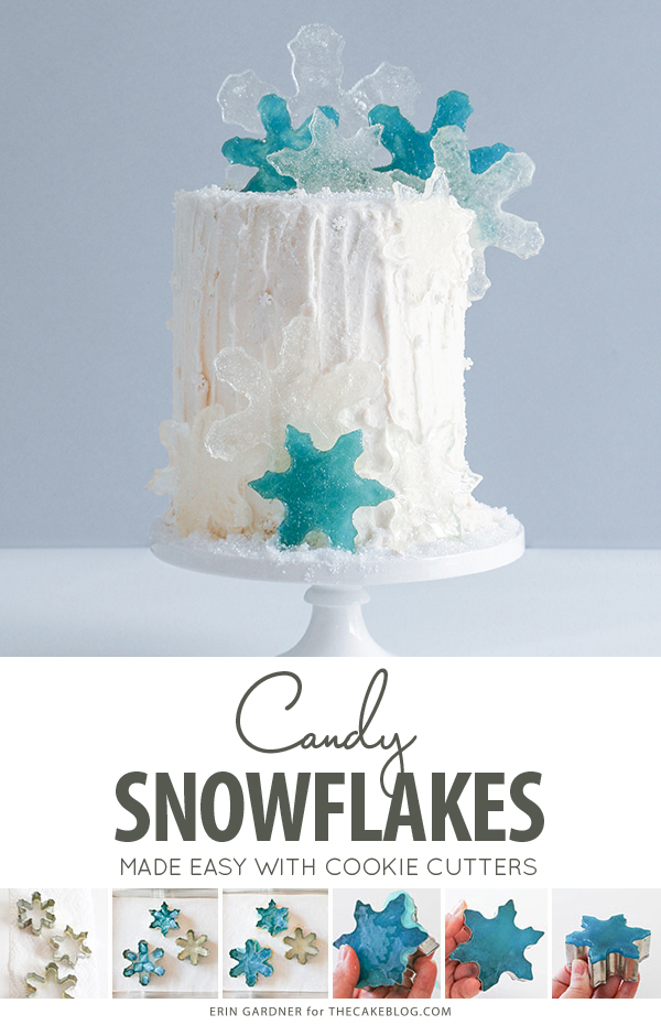 How to make candy snowflakes | by Erin Gardner for TheCakeBlog.com
