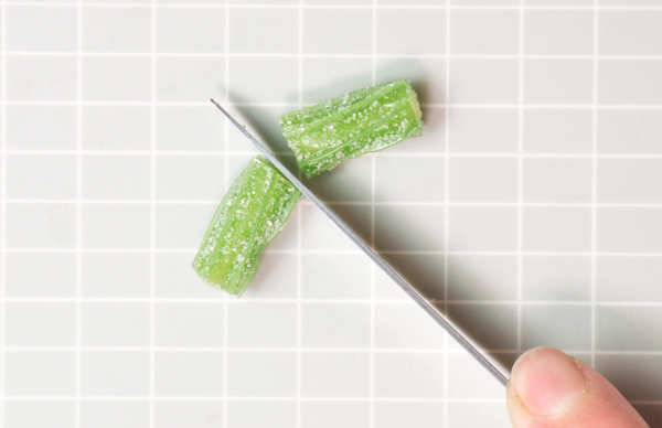 Candy Succulent Cake - how to make a succulent cake with edible candy succulents | by Erin Gardner for TheCakeBlog.com