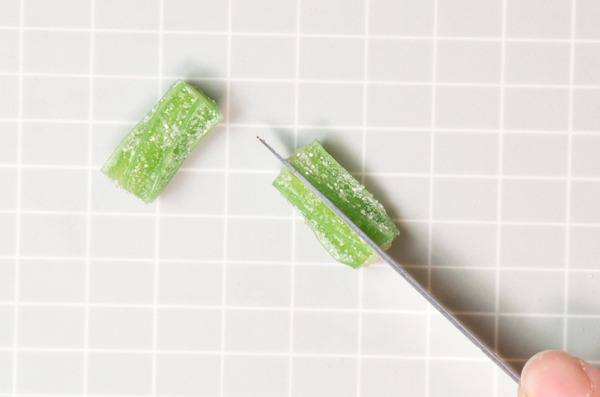 Candy Succulent Cake - how to make a succulent cake with edible candy succulents | by Erin Gardner for TheCakeBlog.com