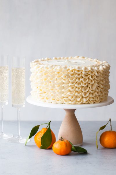 Champagne Mimosa Cake