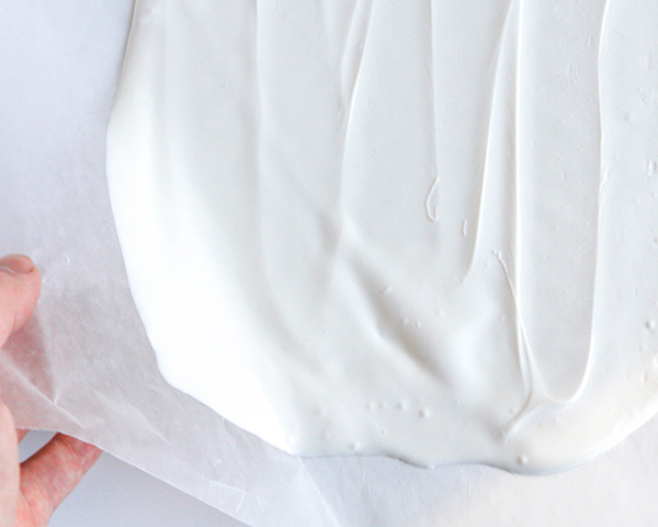 Marble Chocolate Hearts - how to make marbled heart toppers for cakes and cupcakes using chocolate coating and cookie cutters | by Erin Gardner for TheCakeBlog.com