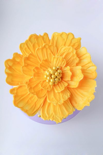 Chocolate Flower Cake