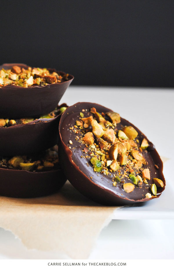 No Bake Chocolate Truffle Tarts  | perfect for holiday gift giving  | by Carrie Sellman for TheCakeBlog.com