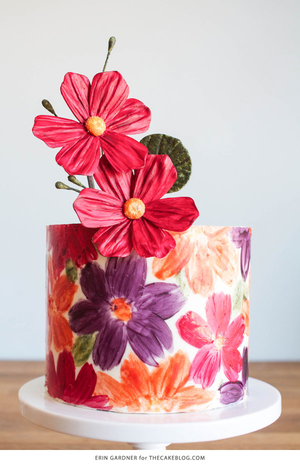 Chocolate Wrapped Cake | by Erin Gardner for TheCakeBlog.com