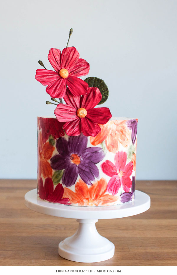 Chocolate Wrapped Cake | by Erin Gardner for TheCakeBlog.com