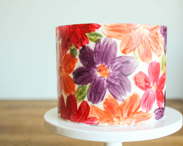 Chocolate Wrapped Cake | by Erin Gardner for TheCakeBlog.com