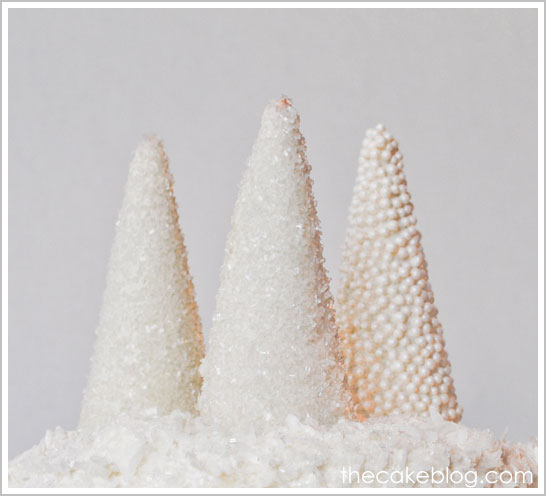 Ice Cream Cone - Sparkling Christmas Trees Ice Cream Cone - Sparkling Christmas Trees