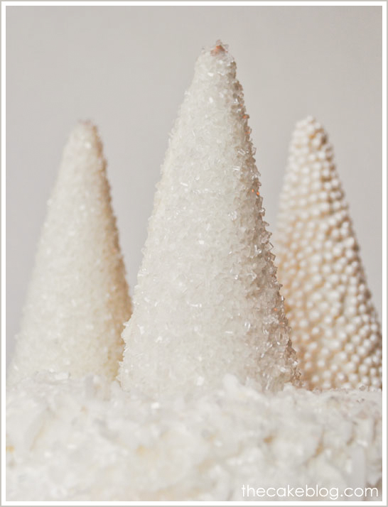 Ice Cream Cone - Sparkling Christmas Trees Ice Cream Cone - Sparkling Christmas Trees
