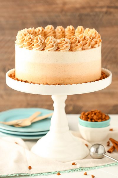 Cinnamon Roll Layer Cake