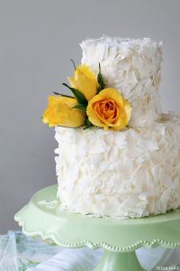 Coconut Cake Recipe | by Tessa Huff for TheCakeBlog.com