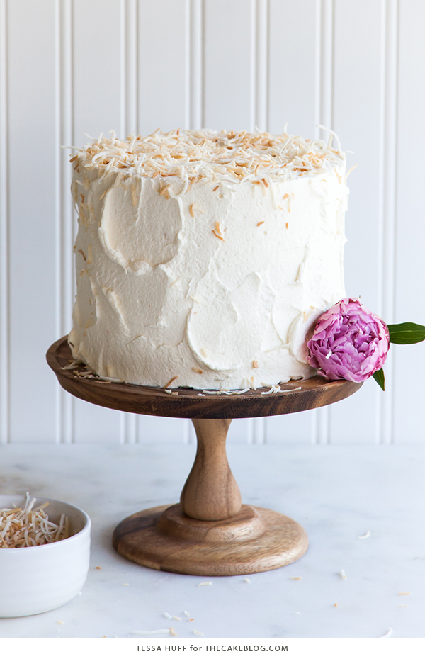Coconut Tres Leches Cake | by Tessa Huff for TheCakeBlog.com