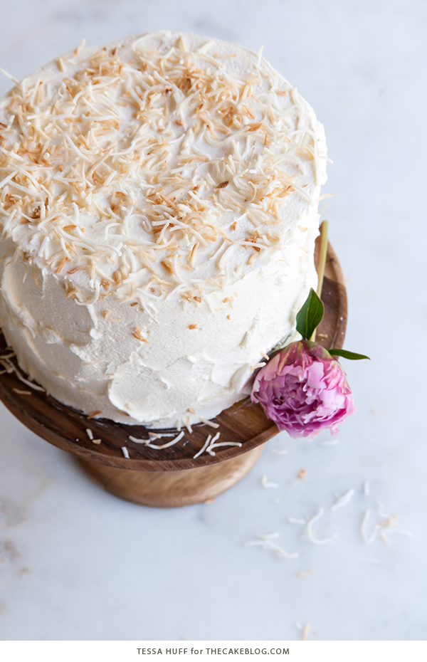 Coconut Tres Leches Cake | by Tessa Huff for TheCakeBlog.com