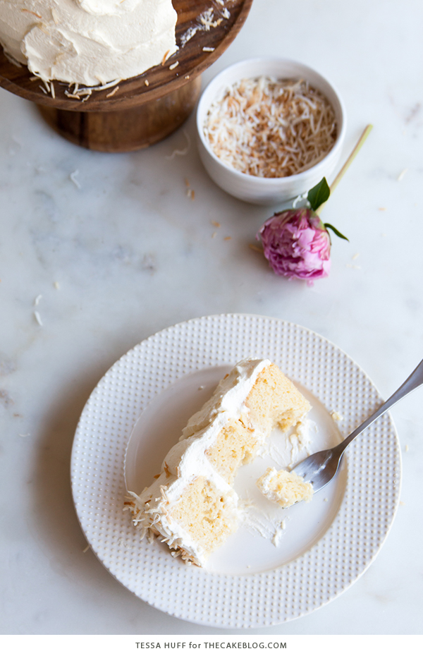 Coconut Tres Leches Cake | by Tessa Huff for TheCakeBlog.com