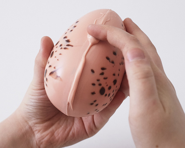 Easter Nest Cake - how to make a nest cake with roasted coconut and chocolate eggs for Easter dessert | by Cakegirls for TheCakeBlog.com