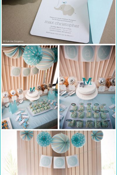 Real Party: Elephant Baby Shower