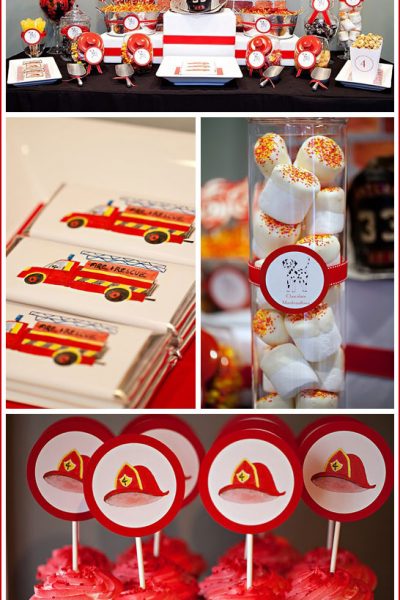 Real Party: Fire Truck Birthday