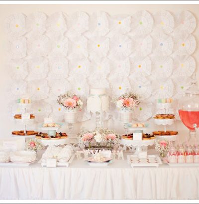 Angel Wings Dessert Table