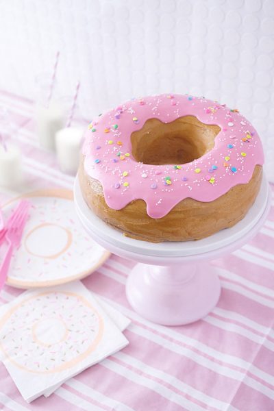 Giant Donut Cake