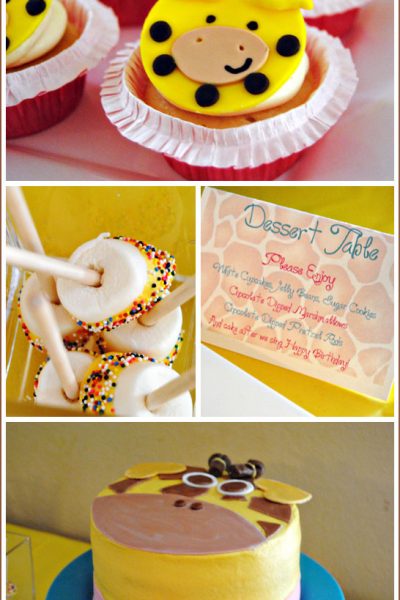 Real Party: Giraffe Birthday