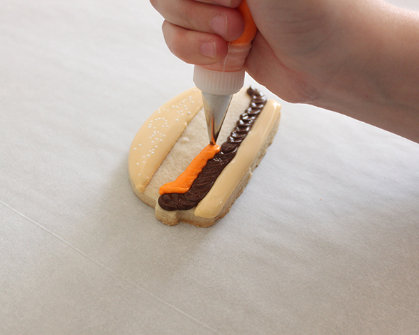 Hamburger Sugar Cookies | by ellenJAY for TheCakeBlog.com