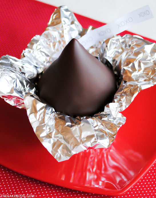 Chocolate Kiss Cupcake | by Carrie Sellman for TheCakeBlog.com