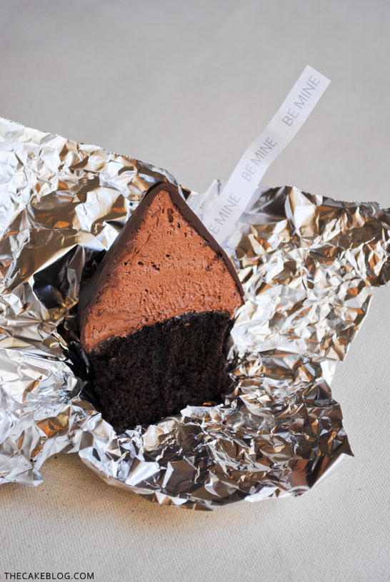 Chocolate Kiss Cupcake | by Carrie Sellman for TheCakeBlog.com