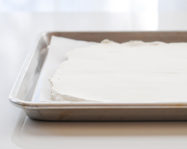 Frozen Whipped Cream Cubes for Holiday Hot Chocolate | Carrie Sellman for TheCakeBlog.com