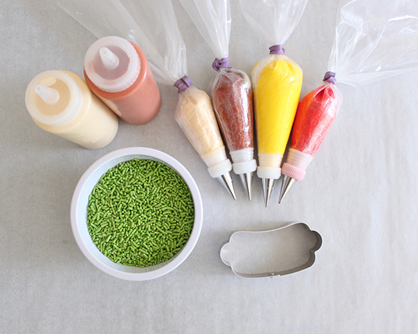 Hot Dog Sugar Cookies | by ellenJAY for TheCakeBlog.com