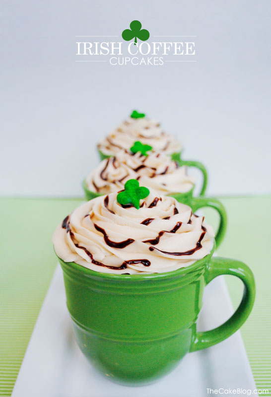 'Irish Coffee' Cupcake Recipe | TheCakeBlog.com