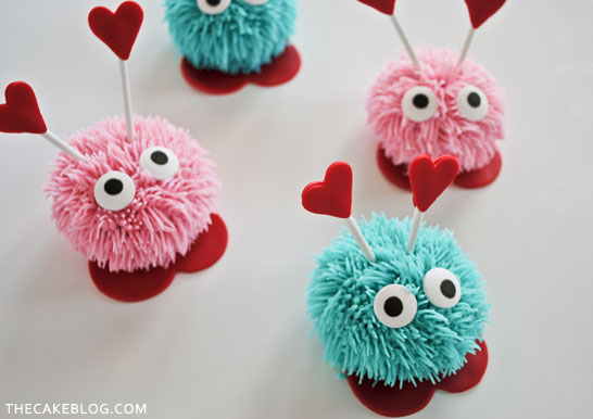 DIY Love Bug Cupcakes for Valentine's Day | Step by Step Tutorial | by Carrie Sellman for TheCakeBlog.com