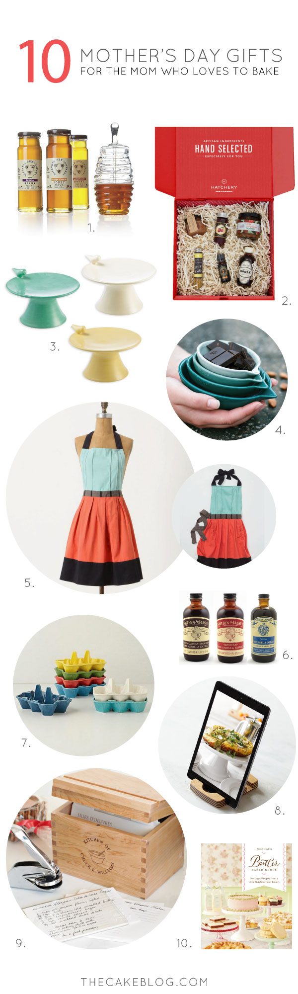 10 Mother's Day Gifts for the Mom who loves to bake | on TheCakeBlog.com