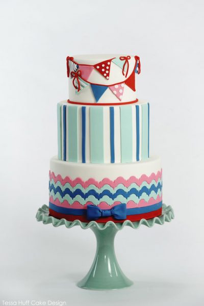 Preppy Nautical Cake