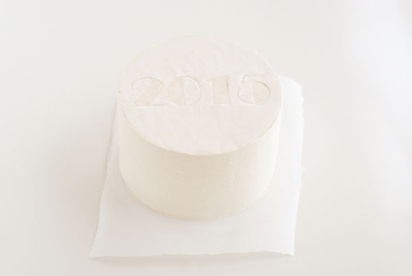 New Years Eve Sprinkle Cake - free template UPDATED for 2019! | by Carrie Sellman for TheCakeBlog.com