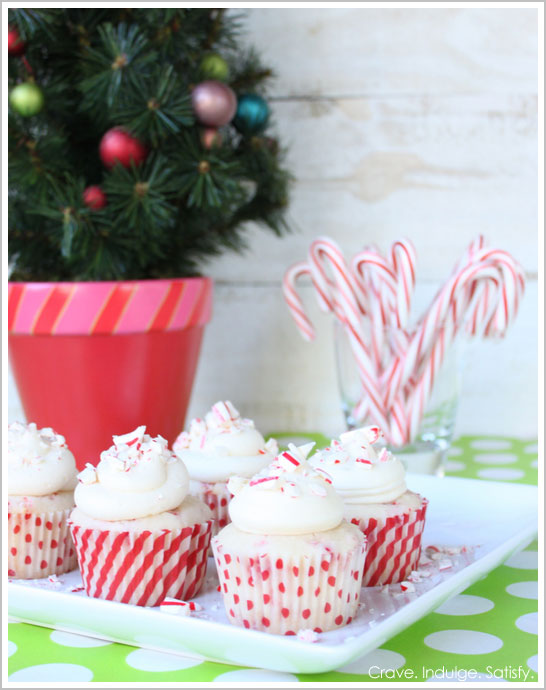 Peppermint Cupcakes for Santa | TheCakeBlog.com