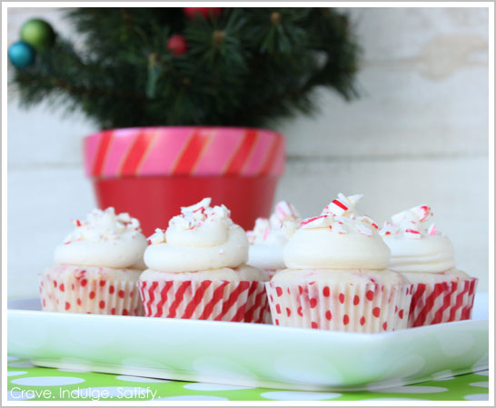 Peppermint Cupcakes for Santa | TheCakeBlog.com