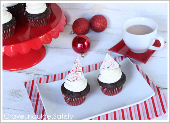 Peppermint Hot Chocolate Cupcakes Recipe Peppermint Hot Chocolate Cupcakes Recipe
