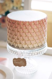 Pink Rose Dessert Table Inspiration | by Intricate Icings on TheCakeBlog.com