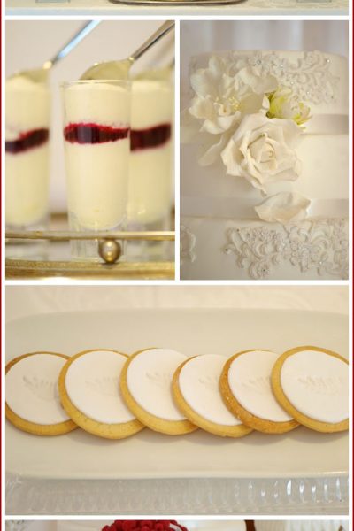 Real Party: Romantic White Dessert Bar