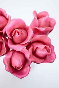 DIY Rose Cake Pops, an adorable dessert for Valentine's Day, Mother's Day and bridal showers | by Cakegirls for TheCakeBlog.com