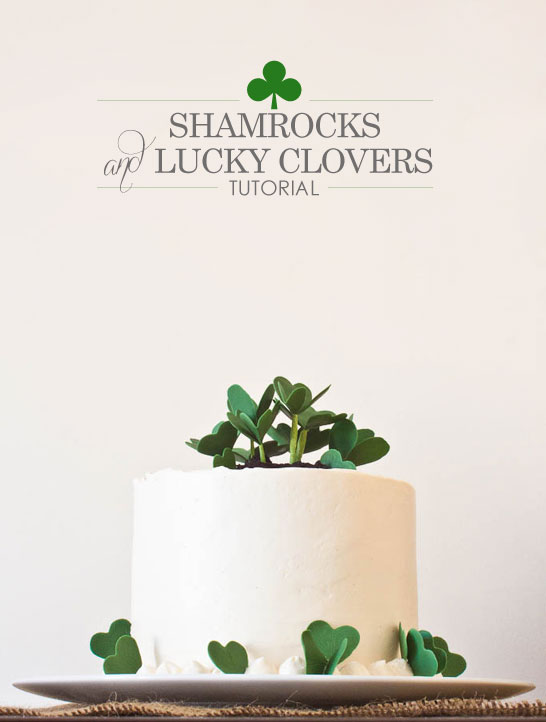 Shamrock Cake Tutorial by Miso Bakes | TheCakeBlog.com