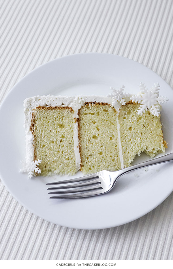 Winter Wonderland Snowflake Cake | by Cakegirls for TheCakeBlog.com