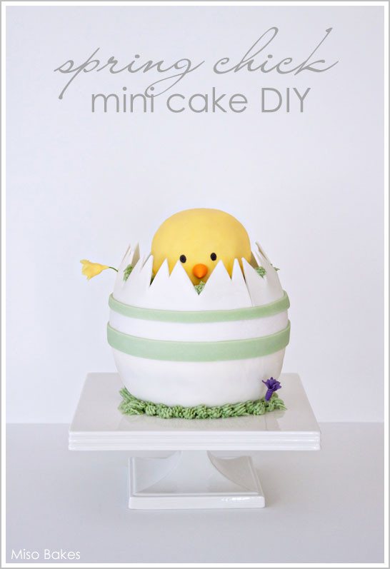 Spring Chick - Mini Easter Cake DIY