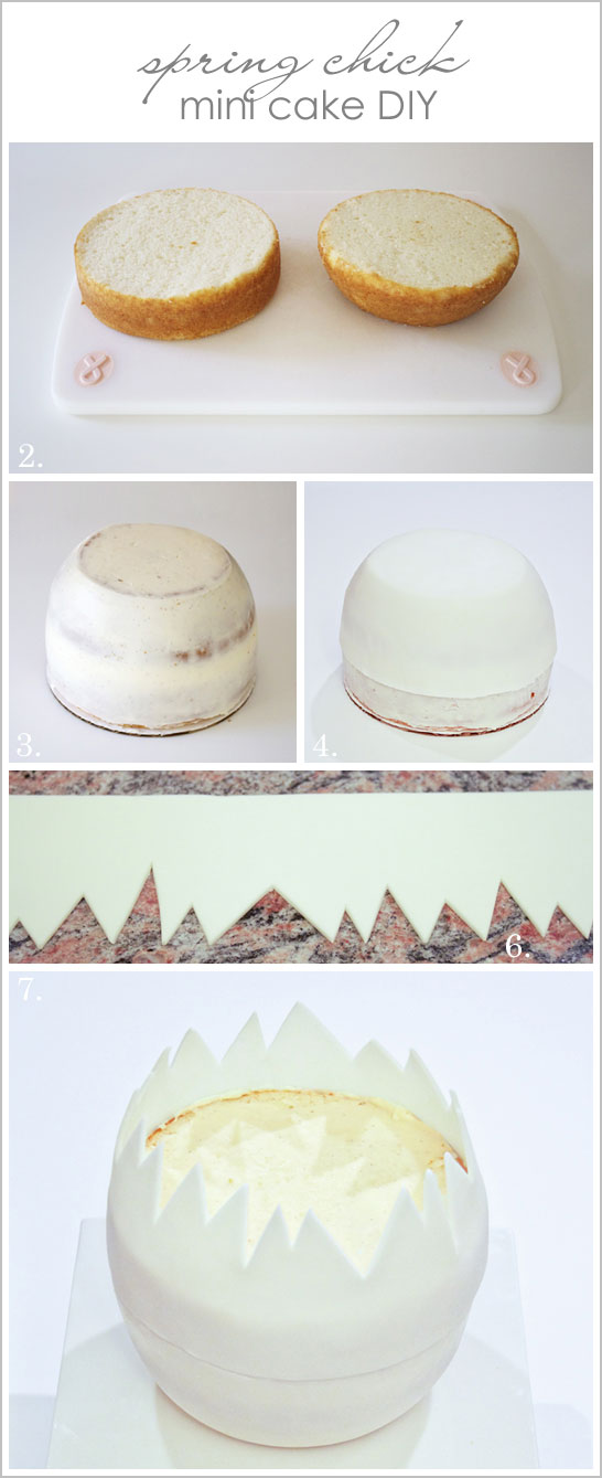 Spring Chick - Mini Easter Cake DIY