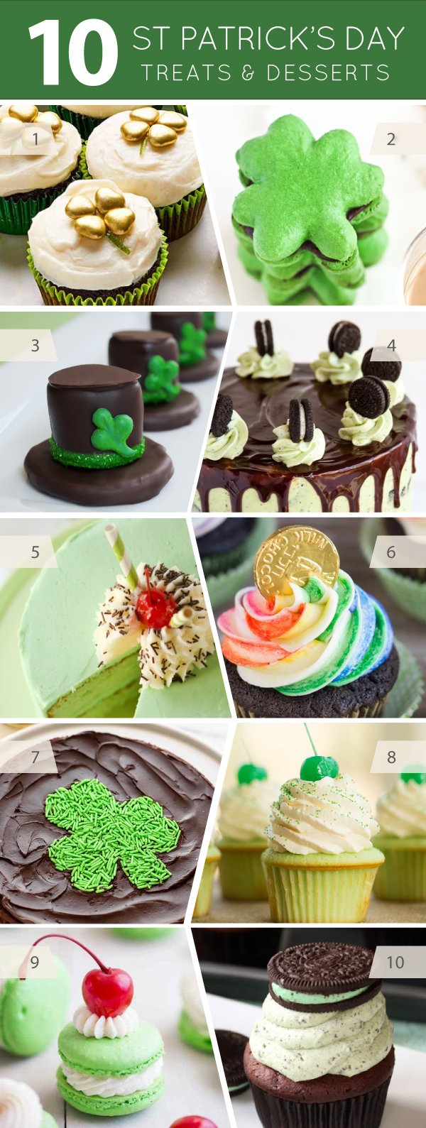 10 St. Patrick's Day Treats and Desserts | on TheCakeBlog.com