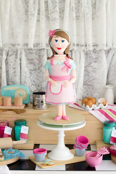 Stepford Wives Dessert Table